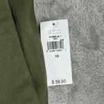 Gap  Pants Straight Up Khaki Olive Green Womens Size 10‎ Cropped Casual Trousers Photo 9