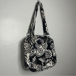 Vera Bradley  Stylish Black and White Paisley Shoulder Bag Photo 1