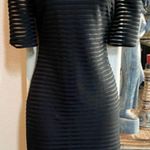Belle Badgley Mischka NWOT  elegant black dress. Sz 6 Photo 0