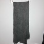 Anthropologie // SEE U SOON Charcoal Stripe Shimmer Scarf NWT 20175003 Photo 8