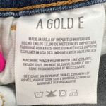 AGOLDE  Sophie High Rise Skinny Size 28 Denim Jeans Blue Distressed 90's Retro Photo 9