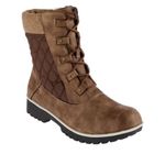 Jbu NEW! Boots “Summit” Waterproof Boots Brown Quilted Boots size 12 Photo 0