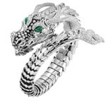 NIB Chinese Green Eye Gem Dragon Photo 0