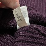 EXPRESS Purple V-Neck Sweater Photo 3