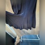 Club Monaco  silk 3/4 sleeve swing dress navy 4 Photo 2