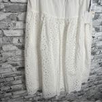 1. State EUC  White Eyelet A-Line Skirt Size Small with Tags Photo 4