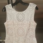 BCBGMAXAZRIA 💕💕 Charlee Asymmetrical Tiered Lace Dress ~ Ivory 10 NWT Photo 6