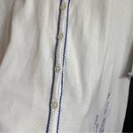 Vanity Fair 3X White Button-Front Pajama Top Coastal Grandma Floral*READ* Photo 1