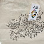 BTS Cartoon Character Print Tote Photo 2