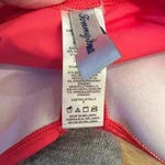 Tommy Bahama NWT  Pink Bandeau V neck swimsuit. Coral size 8 Photo 3