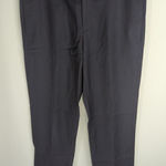 Emporio Armani Women's Solid Mid Rise Straight Leg Dress Pants Navy Size Large Photo 0