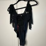 South Beach NWT  Bow Tie Shoulder One Piece Swimsuit Photo 6