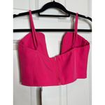 EGO  NEW Pink Crop Bow Detail Shirt Size‎ 6 Photo 2