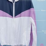 Johnny Was NWT! Calme Elements Jacket Full Zip Hoodie Windbreaker - Size Large Photo 6