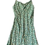 Wild Fable Floral Blue Teal Summer Dress Size Medium Photo 1