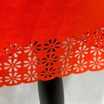 Cocomo orange floral cutout midi dress size large NWT Photo 2