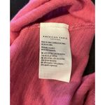 American Eagle  Outfitters Shirt Womens Medium Pink Babydoll Tie Back Tunic Top Photo 6