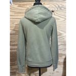 Aeropostale Y2K Embroidered Spell Out Zip Up Hoodie Sz Medium Skater Grunge Green Photo 1