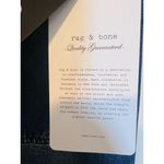 Rag and Bone Avery Maxi Denim Skirt Sz 28 Dark Denim Western Boho Y2K Split Front Photo 10