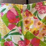 Lilly Pulitzer Fully Lined Yellow Pink Embellished Mini Pencil Skirt Size 10 Photo 5