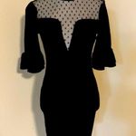 ACME Eighties, See Through Top, Siren Dress, Black Color, Elegant Dress Photo 0