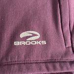Brooks for Women Dryline Ribbed Zip Up Running Jacket Color Purple Size S EUC Photo 3