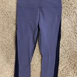 Athleta Horizon Scallop Blue Yoga Fitness Pant Photo 0