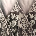 Anthropologie Saylor Black Floral Velvet Long Sleeve Romper Photo 12