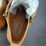 Lucky Brand Women's Basel Ankle Booties Caramel New Milled Old English Sz 7.5 Photo 9