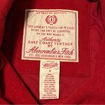 Abercrombie & Fitch  Authentic East Coast Vintage Wool Pea Coat Red Sz S Photo 6