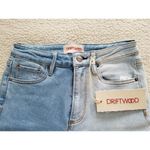 Driftwood  High-Rise Straight Leg Cropped Color-block Jeans Women's Size 25 Photo 3