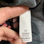 Kate Spade Deco Bloom Crepe Blouse Black Floral Print V Neck Elegant XS Photo 5