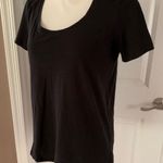 Theory Scoop Neck Tee in Slubbed Cotton Photo 5