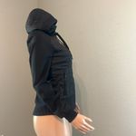 Sebby  Women's XSMALL Fitted Puffer Coat w. Hoodie Adjustable Lightweight jacket Photo 7