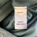 NWT Lulus Womens L Sage Green Lace Pencil Skirt Knee Length Bodycon Career Blue Size L Photo 6