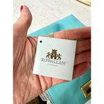 Rowallan Chele Jaclyn Leather Crossbody Purse Bag Blue Curacao Small Photo 7