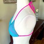 Bikini Top Blue Neon Pink Size undefined Photo 3