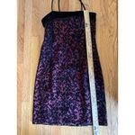 Vtg dress size 10 burnout velvet whimsigoth dark romantic vamp Red Black Hoco Photo 6