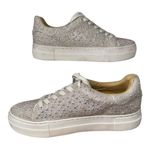Betsey Johnson NWOB SB-SUTON Platform Rhinestone Sneakers - tried on? - 8.5 Photo 1