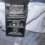 BLANK NYC  Blue Jeans Womens Size 31 Denim The Baxter Ribcage Straight Leg Stretch Photo 8