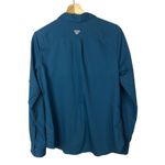 Columbia  Armadale Teal Blue Long Sleeve Button Down M Photo 1