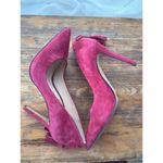 Jessica Simpson Port Red Centella Tassels Leather Pump Stiletto Heel Shoes 7.5M Photo 6