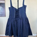 House Of CB  'Pietra' French Navy Corset Mini Dress NWOT size XL‎ Photo 10
