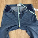 Gap NWT Maternity Inset Panel Skinny Jeans Medium Wash Size 32 / 14 Photo 10