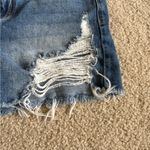 Cello  Women’s Blue Summer Beach Vacation Ripped Distress Blue Jean Short Size 27 Photo 3