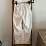 Babaton from Aritzia Beige Linen Blend Elastic Waistband Pants Photo 4