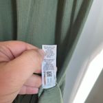 Aerie Smocked Maxi Dress Size XL Green Boho Strapless Flowy Sundress Photo 6