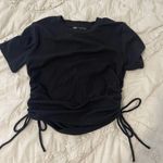 ZARA Black Tie Top Photo 0