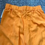 A New Day Women's Orange High-Rise Wide Leg Pants - Size 8 Short - NWT Photo 7