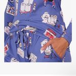 Munki Munki NWT  pajama Blue Pajamas with Fun Print! Size xxl Photo 2